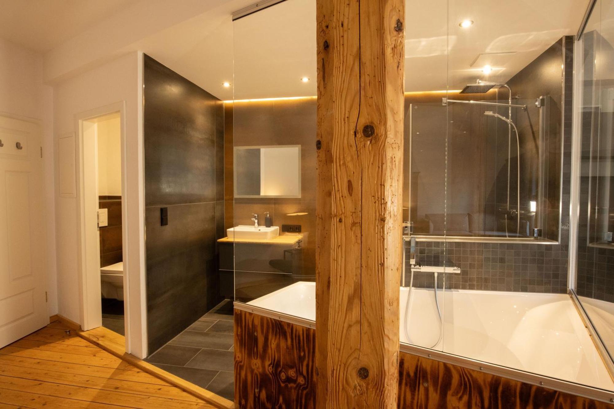 Loft Apartment Mit Grosser Badewanne B Mugeln Eksteriør billede