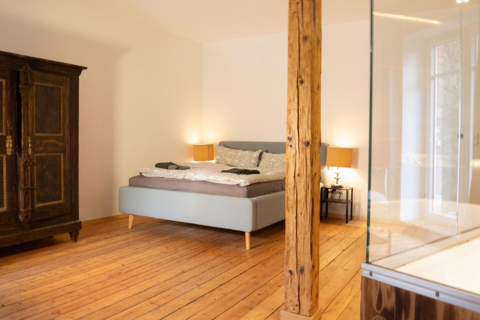 Loft Apartment Mit Grosser Badewanne B Mugeln Eksteriør billede
