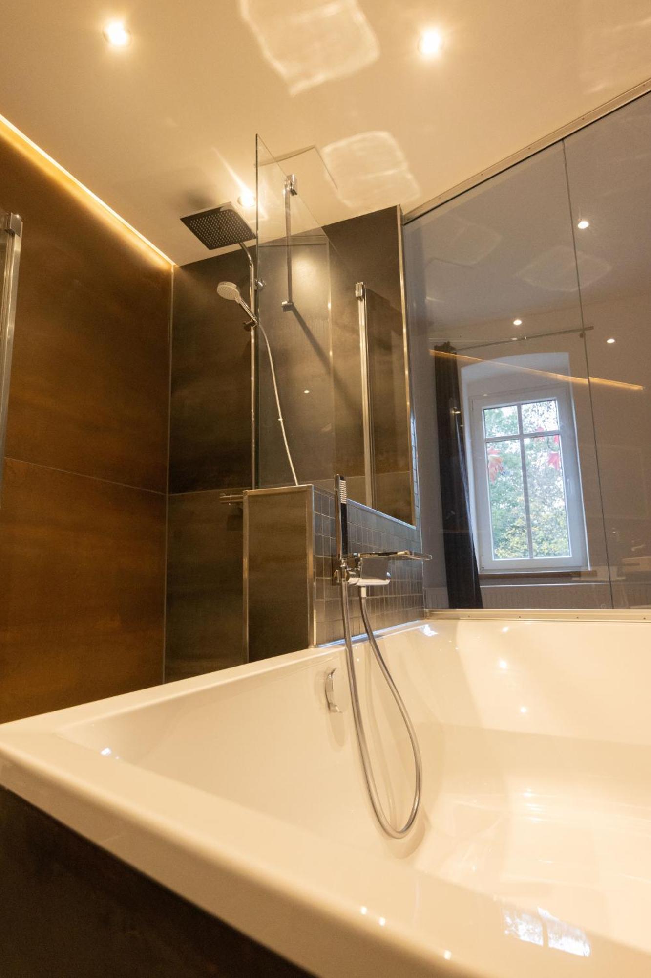 Loft Apartment Mit Grosser Badewanne B Mugeln Eksteriør billede